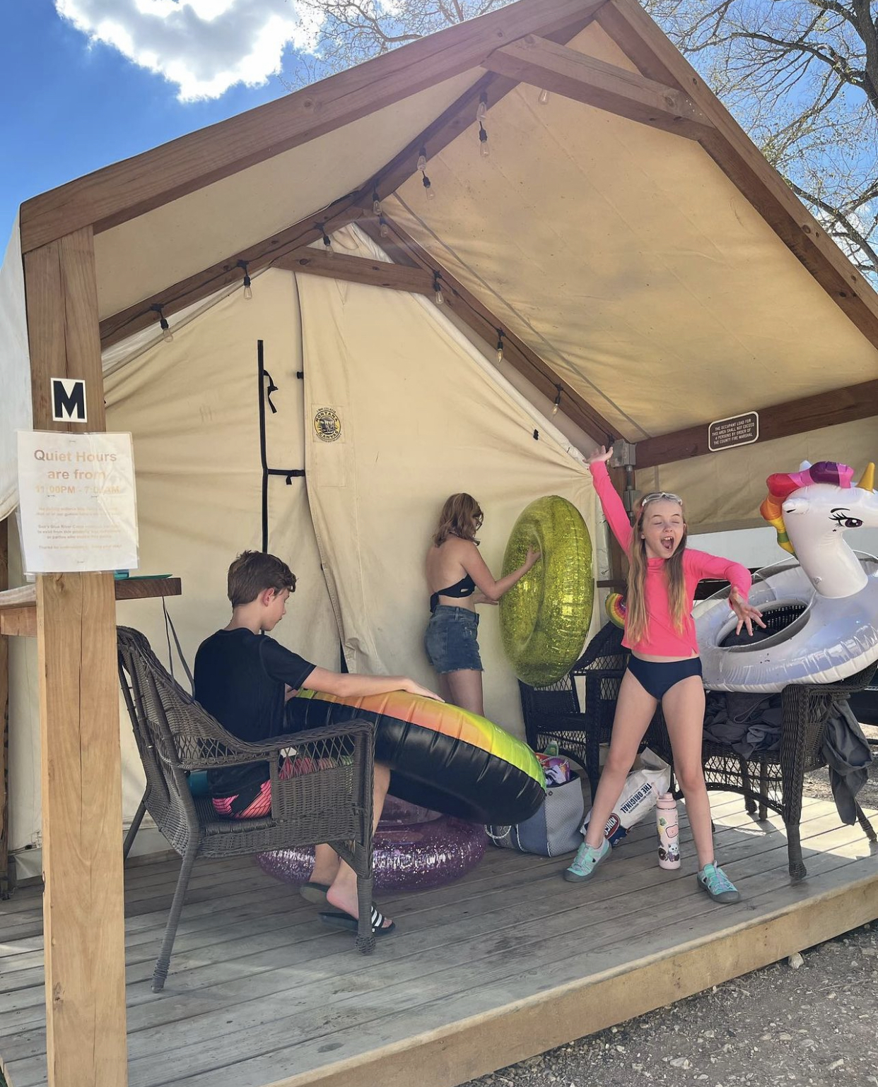 Son's Blue River Camp - 3