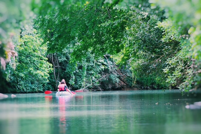Son's Geronimo - Kayaking on Geronimo Creek