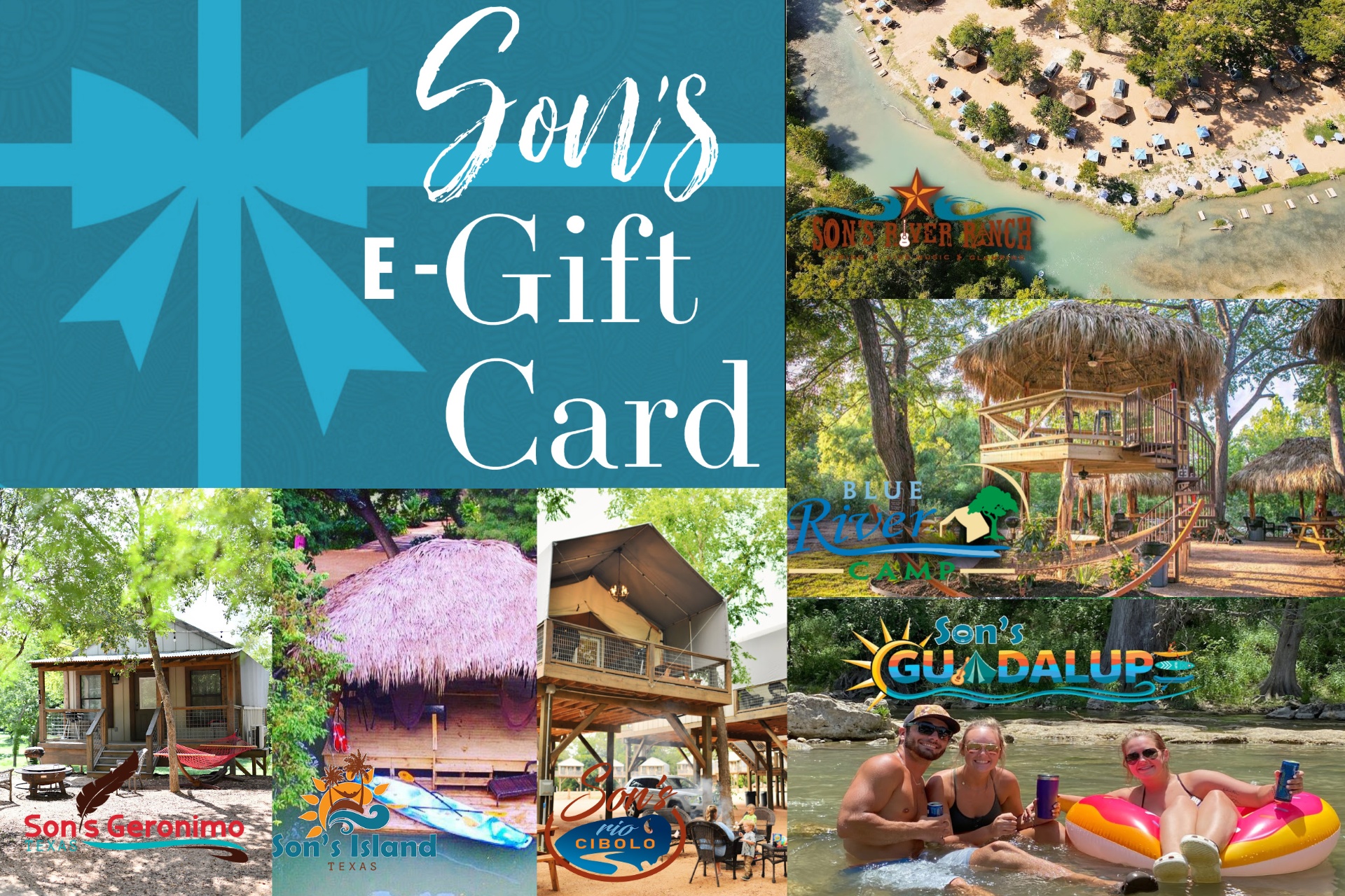 Son's E-Gift Card - Valid at all properties